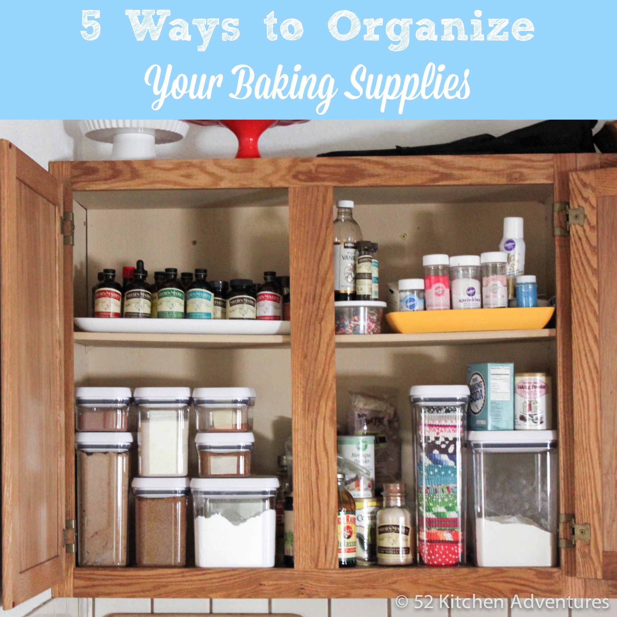 How To Organise Your Baking Pantry