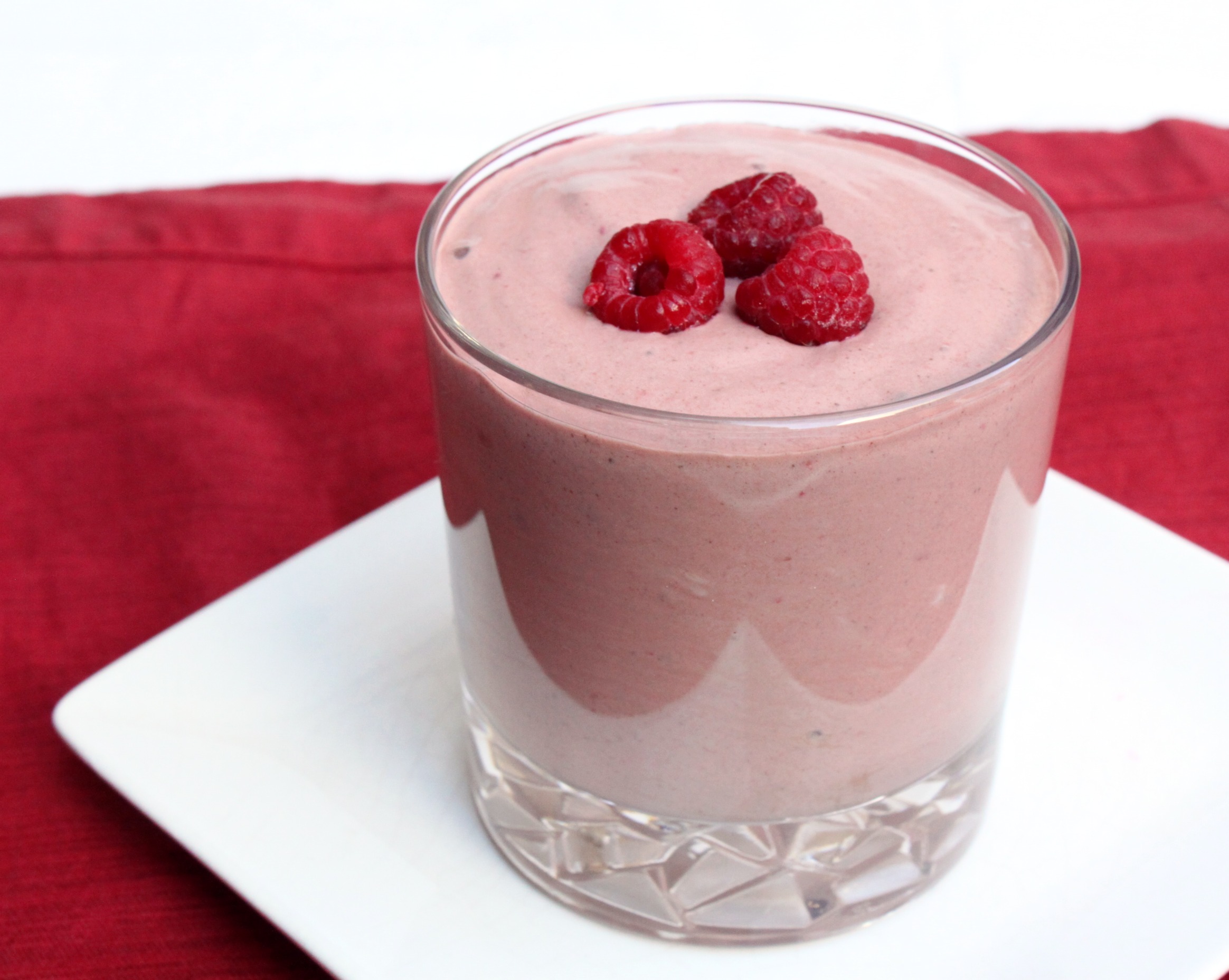 Chocolate Raspberry Smoothie 1