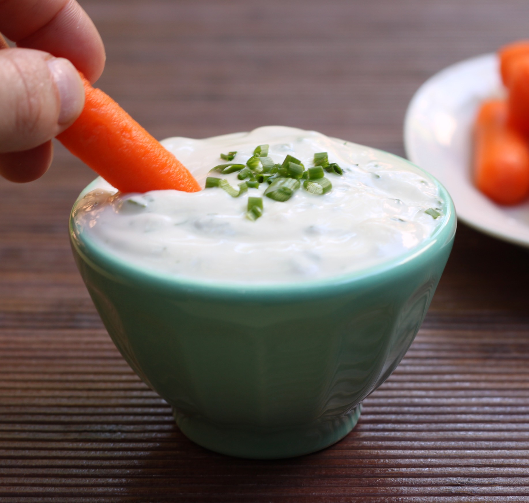 Homemade ranch dressing dip 1