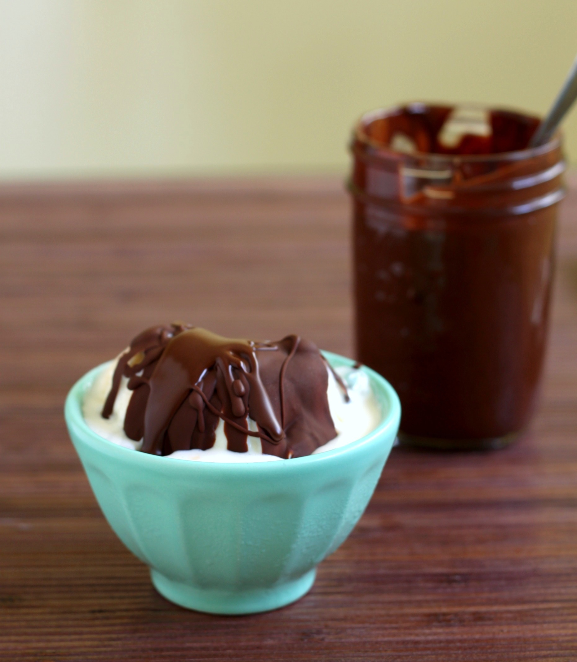 1 Homemade Magic shell chocolate sauce