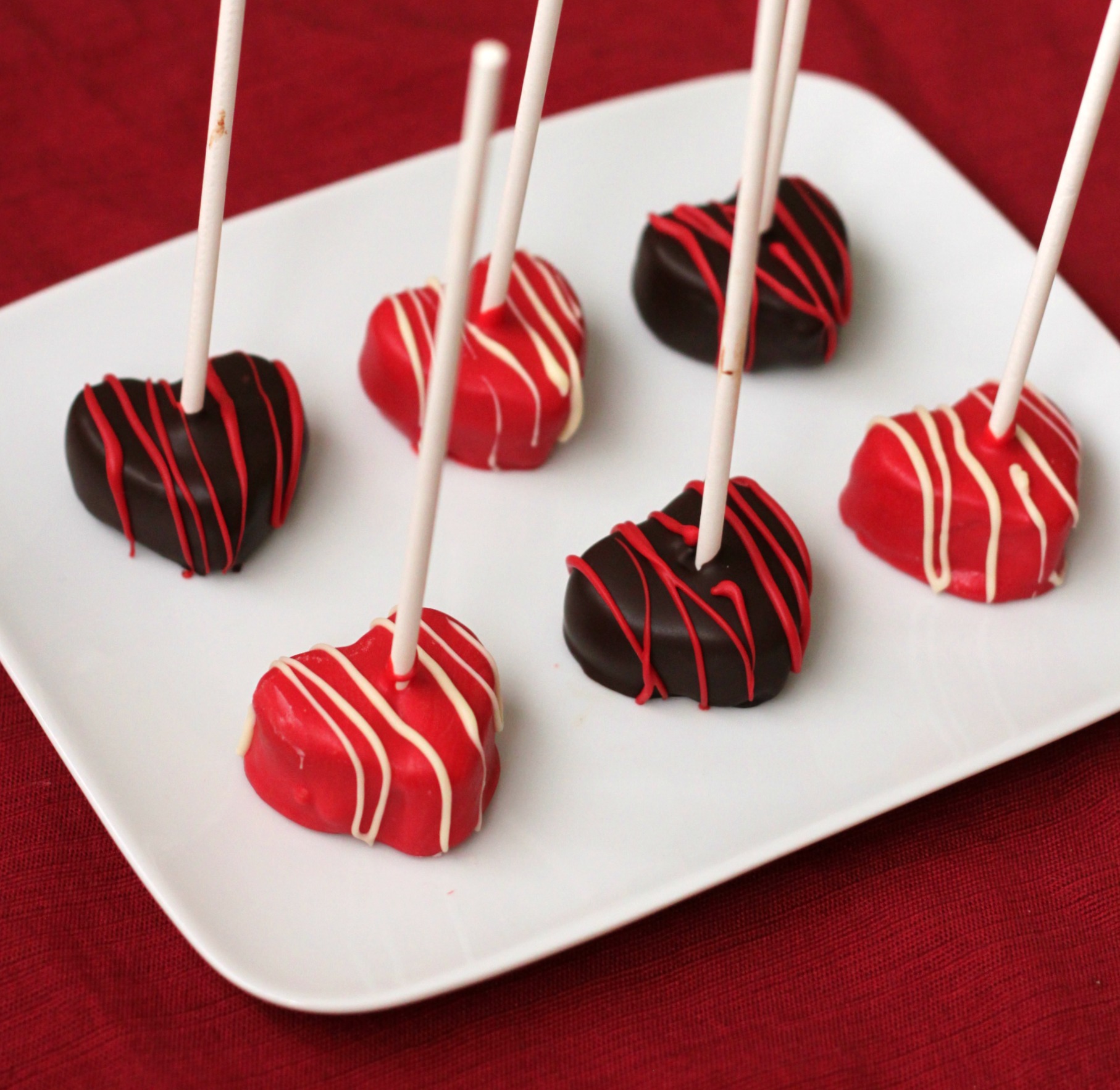 Heart cake pops 5