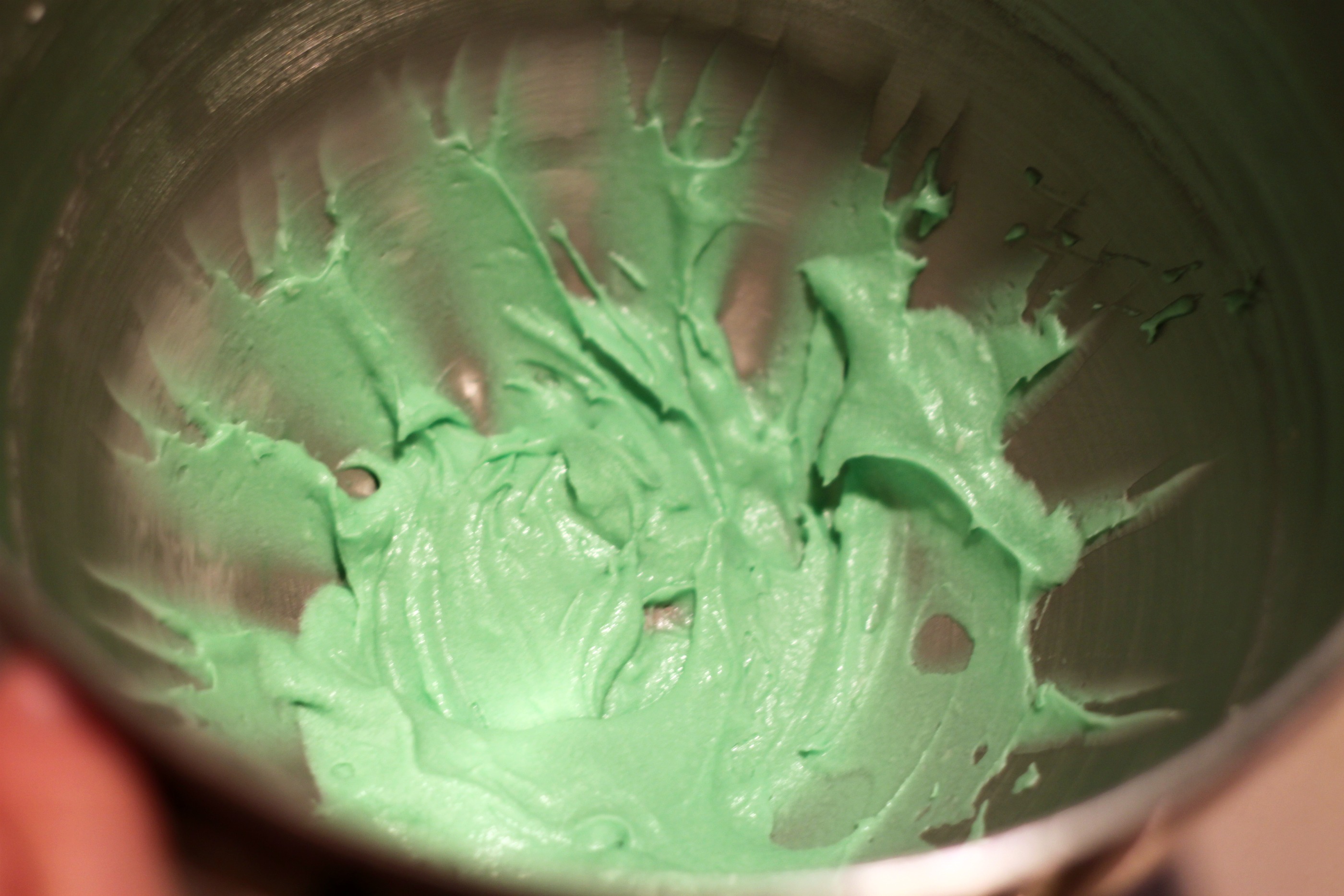 Green frosting