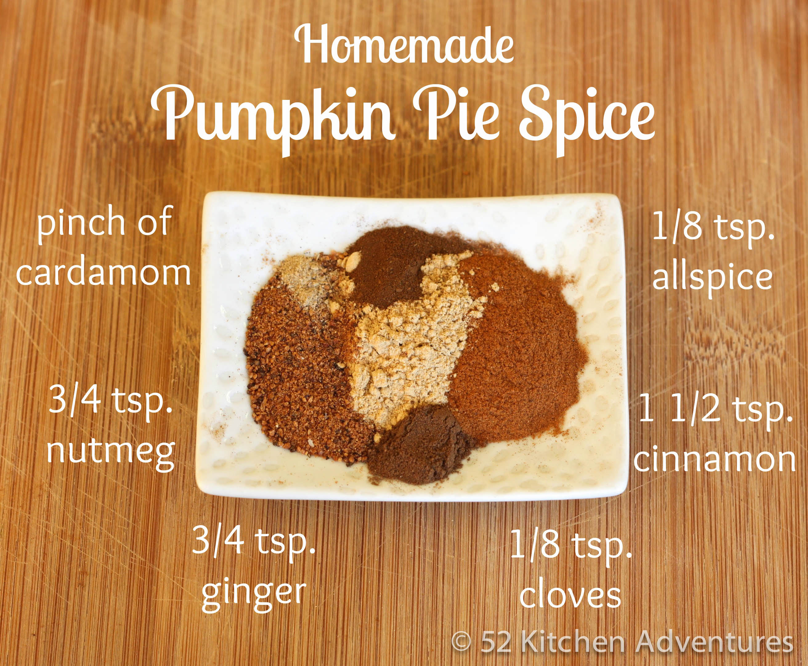 Homemade Pumpkin Pie Spice