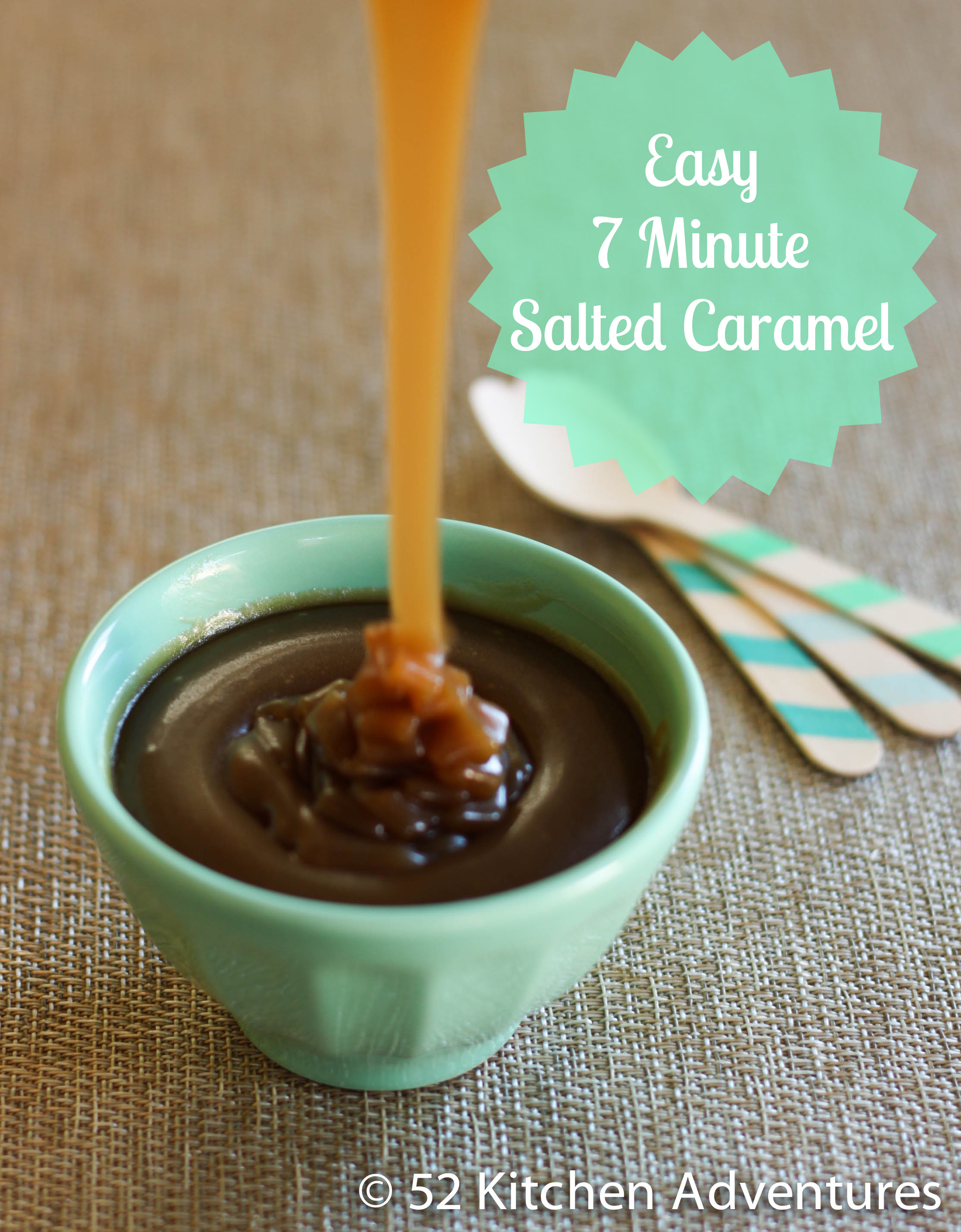 Easy 7 Minute Salted Caramel Sauce