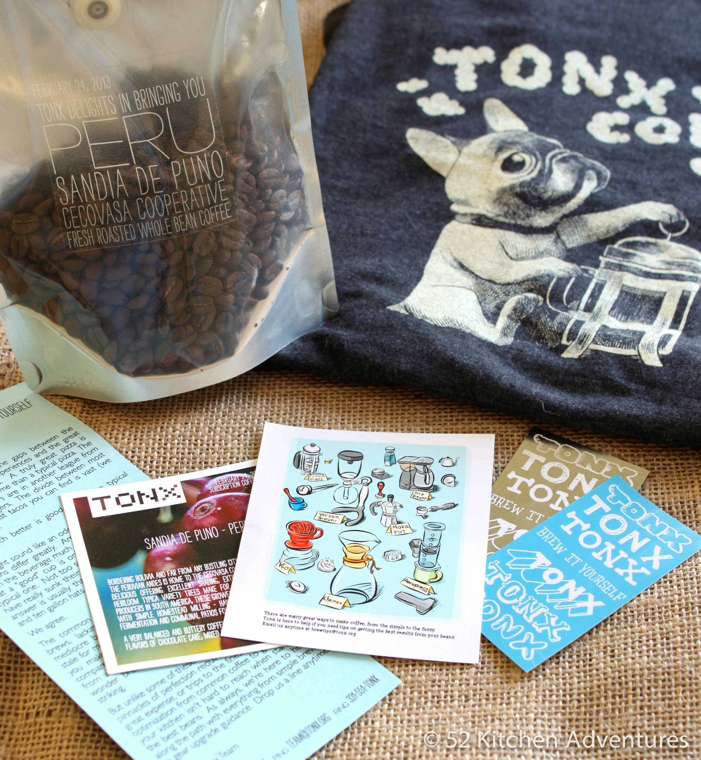 Tonx Coffee package