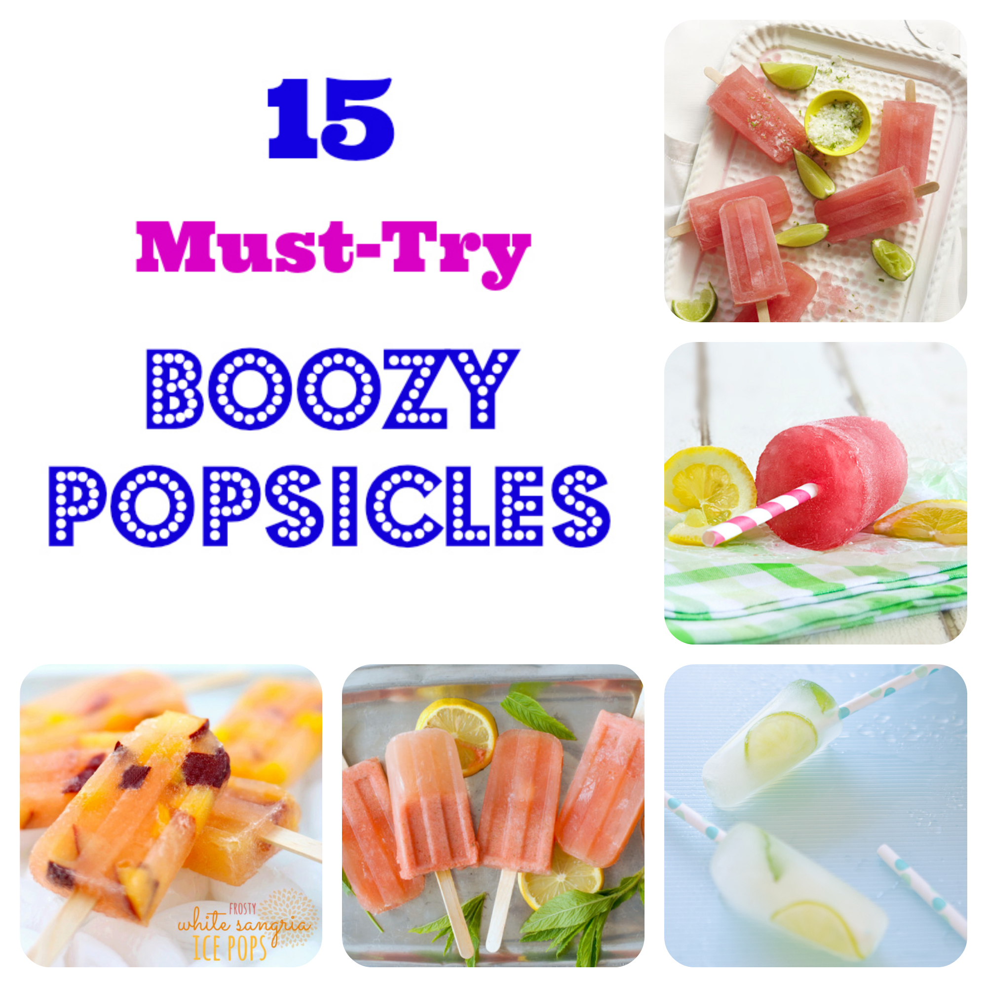 15 must-try boozy popsicles