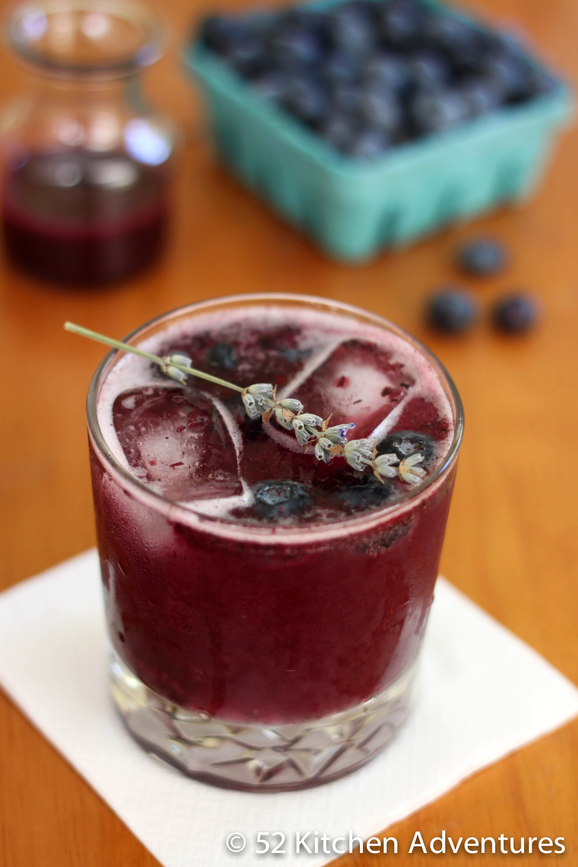 Blueberry Lavender Gin Fizz 52 Kitchen Adventures 9429