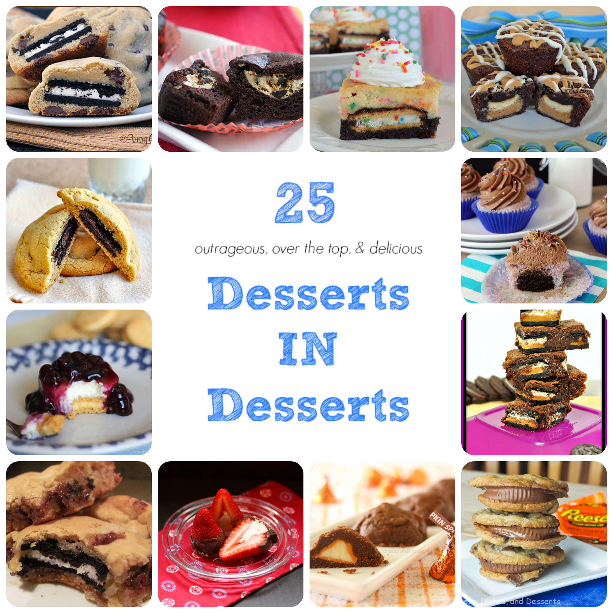 25 desserts in desserts