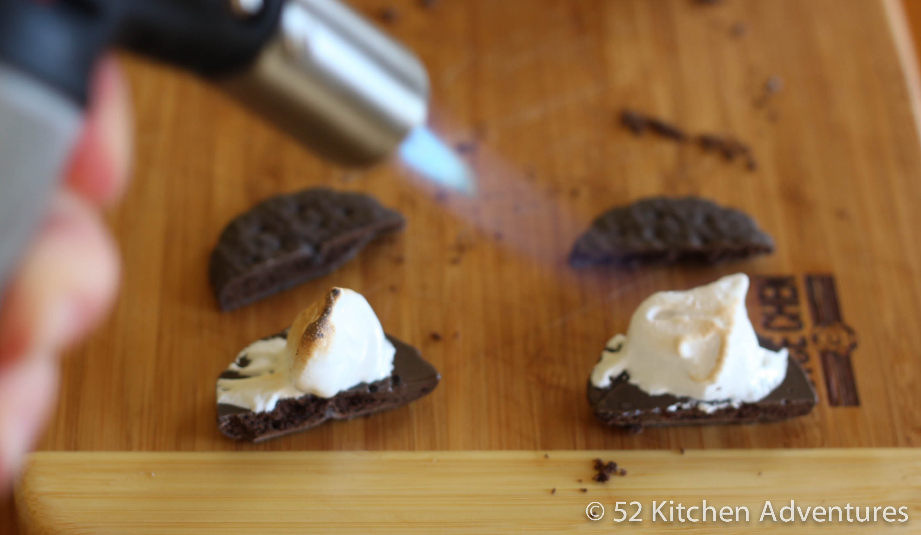 How to make Thin Mints S’mores